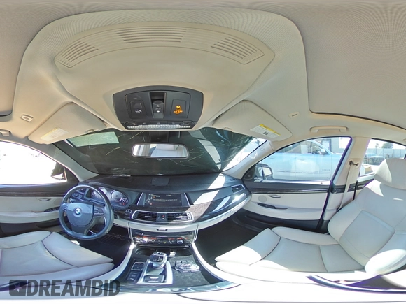2013 BMW 5 Series 535i Gran Turismo xDrive with VIN WBASP2C59DC339106, listed as a Copart auction lot 76630304 with 130,575 mi miles and Salvage title. Bid and sale history available at DreamBid. Image 12.