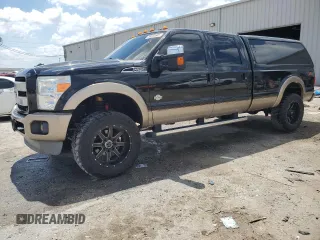 2011 Ford F-350 Platinum z VIN 1FT7W3BT8BEB64902, wystawiony jako Copart lot #56535685 z przebiegiem 162 179 mil mil oraz Szkoda całkowita • Salvage title. Historia ofert i sprzedaży dostępna na DreamBid. Obrazek 1.