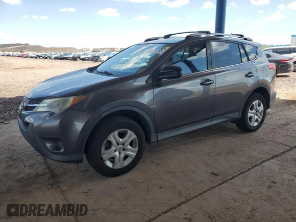 2014 Toyota RAV4 LE with VIN 2T3ZFREV6EW121925, listed as a Copart auction lot 59740885 with 170,154 mi miles and Salvage title. Bid and sale history available at DreamBid. Image 1.