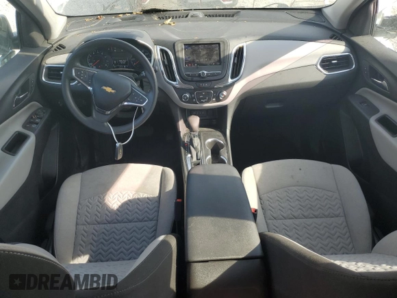 2023 Chevrolet Equinox LS with VIN 3GNAX5EG3PL259279, listed as a Copart auction lot 78233414 with 57,372 mi miles and Salvage title. Bid and sale history available at DreamBid. Image 8.