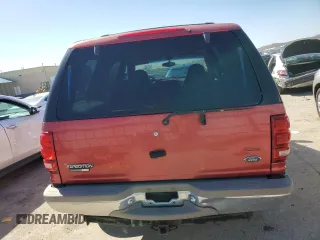2002 Ford Expedition Eddie Bauer with VIN 1FMPU18L92LA82606, listed as a Copart auction lot 49961395 with 246,183 mi miles and Salvage title. Bid and sale history available at DreamBid. Image 6.