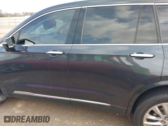 2022 Cadillac XT6 Premium Luxury with VIN 1GYKPDRS0NZ148517, listed as a IAAI auction lot 41575367 with 46,119 mi miles. Bid and sale history available at carsss.com. Image 14.