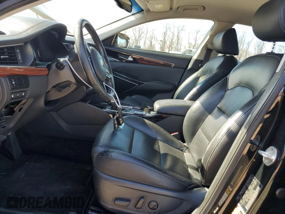 2017 Kia Cadenza Premium with VIN KNALB4J17H5046720, listed as a Copart auction lot 48330645 with 77,930 mi miles and Salvage Title. Bid and sale history available at carsss.com. Image 7.