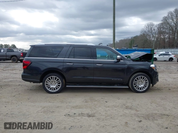 2023 Ford Expedition Max Platinum with VIN 1FMJK1L89PEA17331, listed as a IAAI auction lot 41699994 with 39,164 mi miles and . Bid and sale history available at DreamBid. Image 13.