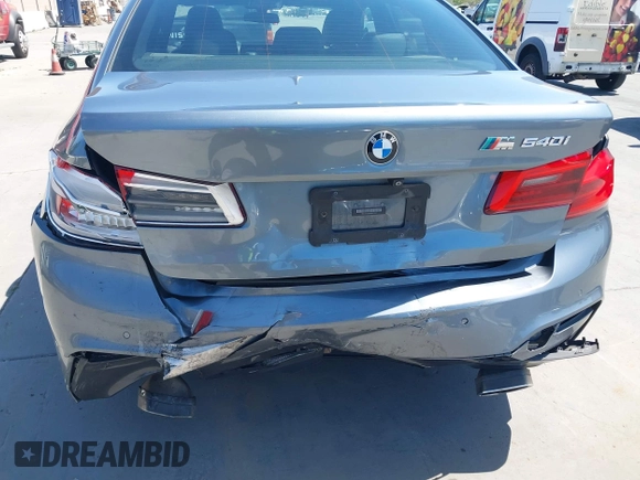 2019 BMW 5 Series 540i with VIN WBAJE5C55KWW11827, listed as a IAAI auction lot 42191127 with 72,113 mi miles and . Bid and sale history available at DreamBid. Image 6.