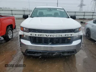 2021 Chevrolet Silverado 1500 Work Truck with VIN 3GCNWAEF8MG344569, listed as a Copart auction lot 46596735 with 57,350 mi miles and Salvage Title. Bid and sale history available at carsss.com. Image 5.