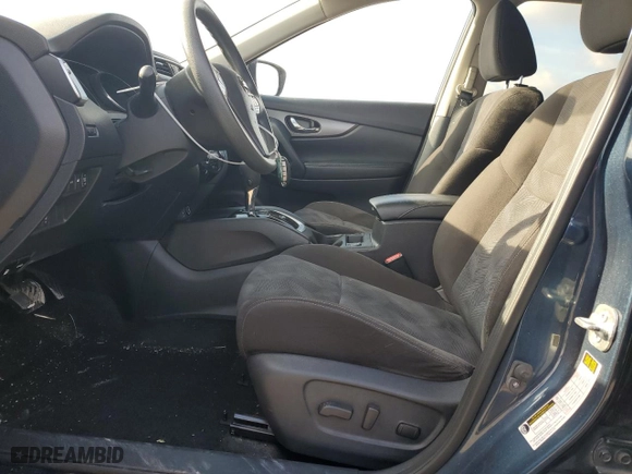 2015 Nissan Rogue S with VIN KNMAT2MT9FP555573, listed as a Copart auction lot 86861724 with 83,414 mi miles and Salvage Title. Bid and sale history available at carsss.com. Image 7.