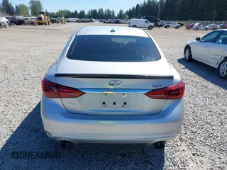 2018 Infiniti Q50 3.0t Luxe with VIN JN1EV7AR1JM443400, listed as a IAAI auction lot 42174726 with 74,677 mi miles. Bid and sale history available at carsss.com. Image 17.