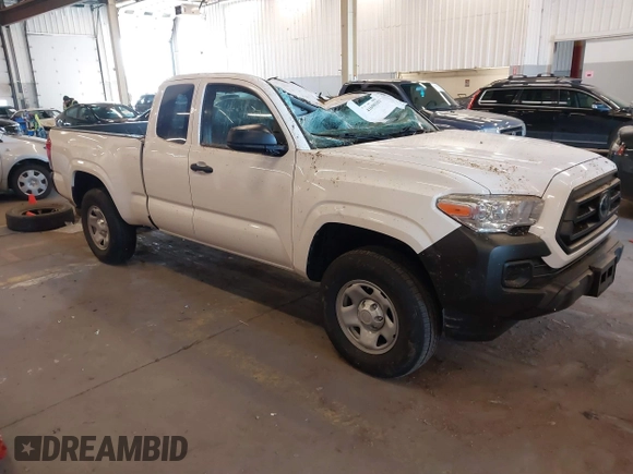 2022 Toyota Tacoma SR with VIN 3TYSX5EN5NT011641, listed as a IAAI auction lot 41690101 with 17,491 mi miles and . Bid and sale history available at DreamBid. Image 1.