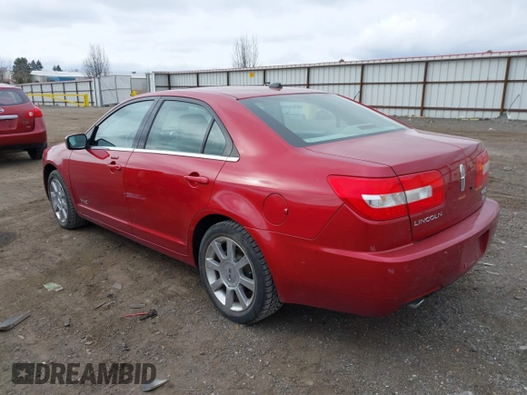 2008 Lincoln MKZ with VIN 3LNHM28T38R605767, listed as a IAAI auction lot 41773715 with 72,417 mi miles. Bid and sale history available at carsss.com. Image 3.