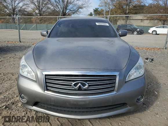 2013 Infiniti M37 with VIN JN1BY1AR9DM603082, listed as a Copart auction lot 78684604 with 112,808 mi miles and Salvage Title. Bid and sale history available at carsss.com. Image 5.