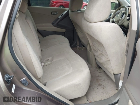 2009 Nissan Murano S with VIN JN8AZ18W69W138889, listed as a IAAI auction lot 42162009 with 97,615 mi miles. Bid and sale history available at carsss.com. Image 8.