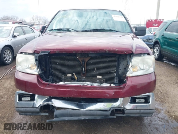 2005 Ford F-150 XLT with VIN 1FTPX12595FA43412, listed as a IAAI auction lot 41902118 with 198,025 mi miles. Bid and sale history available at carsss.com. Image 6.