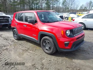 2019 Jeep Renegade Sport with VIN ZACNJAAB8KPK37967, listed as a IAAI auction lot 41571609 with 89,413 mi miles and . Bid and sale history available at DreamBid. Image 1.