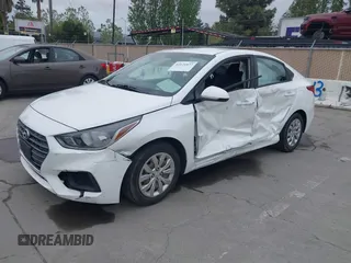 2018 Hyundai Accent SE with VIN 3KPC24A33JE006679, listed as a IAAI auction lot 42121877 with 89,403 mi miles and . Bid and sale history available at carsss.com. Image 2.