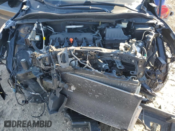 2022 Honda HR-V EX with VIN 3CZRU6H51NM766932, listed as a Copart auction lot 43207645 with 0 mi miles and Salvage Title. Bid and sale history available at carsss.com. Image 14.