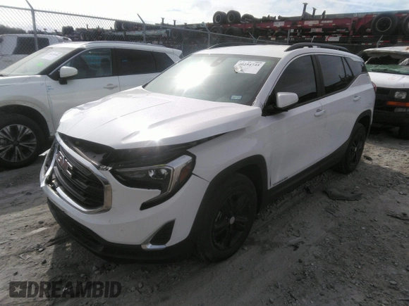 2021 GMC Terrain SLE with VIN 3GKALMEV6ML314059, listed as a IAAI auction lot 40254735 with 42,224 mi miles and . Bid and sale history available at carsss.com. Image 17.
