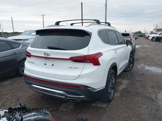 2021 Hyundai Santa Fe Limited with VIN 5NMS4DAL1MH363751, listed as a IAAI auction lot 41307189 with 30,156 mi miles. Bid and sale history available at carsss.com. Image 4.