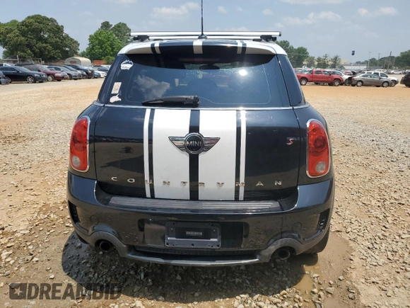 2012 MINI Countryman S with VIN WMWZC3C59CWL87444, listed as a Copart auction lot 59547785 with 147,814 mi miles and Salvage title. Bid and sale history available at DreamBid. Image 6.