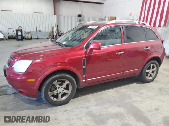 2013 Chevrolet Captiva Sport LT with VIN 3GNAL3EK8DS609088, listed as a Copart auction lot 47455645 with 210,097 mi miles and Salvage Title. Bid and sale history available at carsss.com. Image 1.