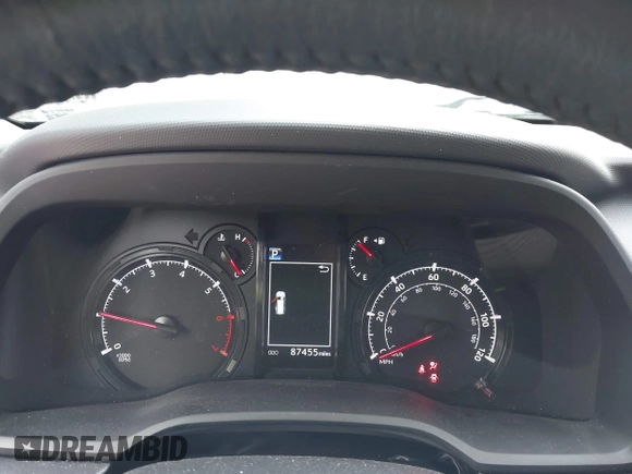 2021 Toyota 4Runner SR5 with VIN JTEMU5JR8M5855842, listed as a IAAI auction lot 42016331 with 87,455 mi miles and . Bid and sale history available at DreamBid. Image 7.
