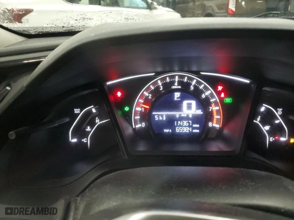 2017 Honda Civic Sedan LX with VIN 19XFC2F50HE027928, listed as a Copart auction lot 51855715 with 114,367 mi miles and Clean Title. Bid and sale history available at carsss.com. Image 9.