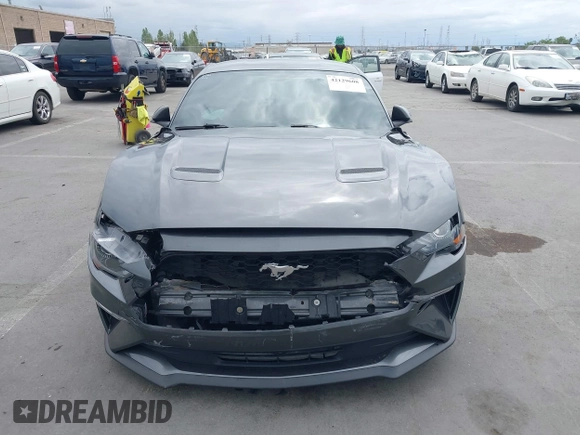 2020 Ford Mustang EcoBoost with VIN 1FA6P8TH6L5182192, listed as a IAAI auction lot 42129608 with 75,281 mi miles and . Bid and sale history available at DreamBid. Image 12.