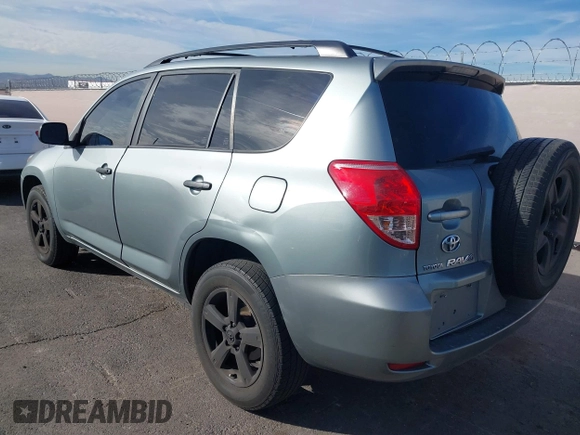 2008 Toyota RAV4 with VIN JTMBK33V886036474, listed as a IAAI auction lot 41615693 with 214,589 mi miles. Bid and sale history available at carsss.com. Image 6.