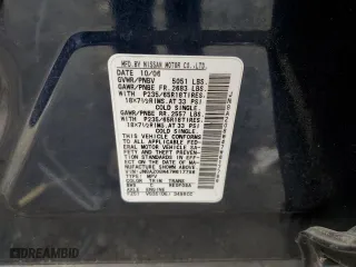 2007 Nissan Murano S with VIN JN8AZ08W47W617786, listed as a Copart auction lot 54639074 with 158,497 mi miles and Salvage Title. Bid and sale history available at carsss.com. Image 13.