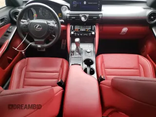 2024 Lexus IS 350 F Sport with VIN JTHGZ1B29R5079076, listed as a Copart auction lot 55539765 with 15,778 mi miles and Salvage title. Bid and sale history available at DreamBid. Image 8.