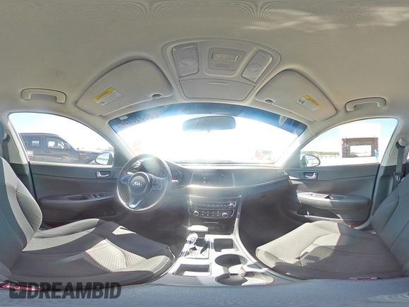 2018 Kia Optima LX with VIN 5XXGT4L35JG245332, listed as a Copart auction lot 56560595 with 109,116 mi miles and Salvage title. Bid and sale history available at DreamBid. Image 14.