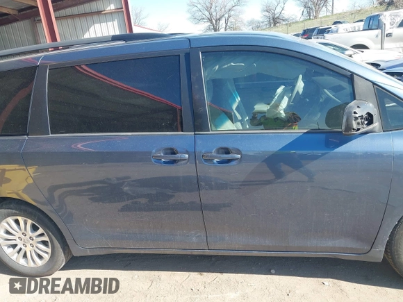 2014 Toyota Sienna XLE with VIN 5TDYK3DC2ES500586, listed as a IAAI auction lot 41995867 with 148,861 mi miles and . Bid and sale history available at DreamBid. Image 13.