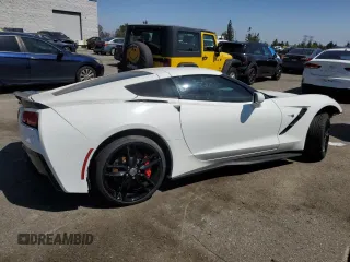 2019 Chevrolet Corvette 1LT with VIN 1G1YB2D71K5120744, listed as a Copart auction lot 54801174 with 28,131 mi miles and Salvage Title. Bid and sale history available at carsss.com. Image 3.
