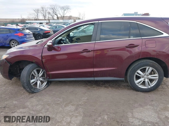 2013 Acura RDX with VIN 5J8TB4H37DL016960, listed as a IAAI auction lot 41423773 with 1 mi miles. Bid and sale history available at carsss.com. Image 13.