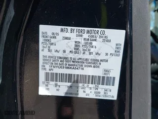 2006 Ford Escape XLT with VIN 1FMYU03186KA54716, listed as a IAAI auction lot 41893992 with 194,722 mi miles. Bid and sale history available at carsss.com. Image 9.