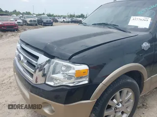 2014 Ford Expedition King Ranch with VIN 1FMJU1J52EEF62528, listed as a IAAI auction lot 42776269 with 209,213 mi miles and . Bid and sale history available at DreamBid. Image 6.