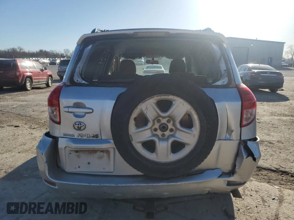 2007 Toyota RAV4 with VIN JTMZK33V575012703, listed as a Copart auction lot 48073095 with 138,844 mi miles and Salvage Title. Bid and sale history available at DreamBid. Image 6.
