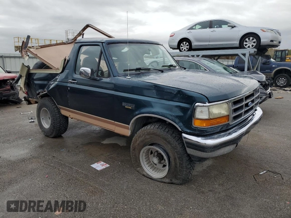 1994 Ford Bronco Custom with VIN 1FMEU15H4RLB23211, listed as a Copart auction lot 79070074 with Not provided miles and Salvage title. Bid and sale history available at DreamBid. Image 4.