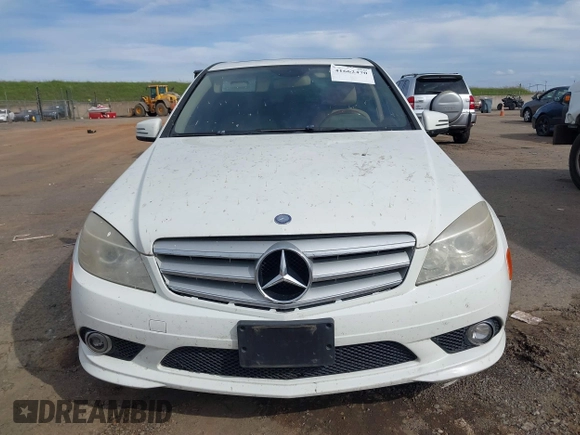 2010 Mercedes-Benz C-Class C 300 Sport with VIN WDDGF5EB5AR110145, listed as a IAAI auction lot 41662470 with 141,099 mi miles. Bid and sale history available at carsss.com. Image 6.
