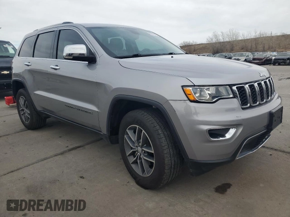2017 Jeep Grand Cherokee Limited with VIN 1C4RJFBG8HC603435, listed as a Copart auction lot 50370315 with 58,676 mi miles and Salvage Title. Bid and sale history available at carsss.com. Image 4.