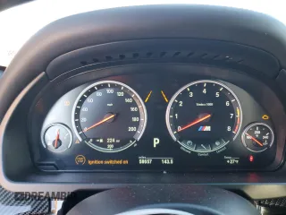 2018 BMW X5 M with VIN 5YMKT6C54J0Y83460, listed as a Copart auction lot 46113245 with 58,657 mi miles and Salvage Title. Bid and sale history available at carsss.com. Image 9.