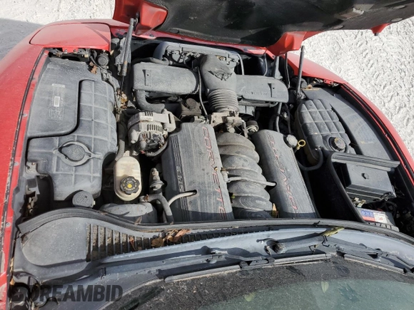 2001 Chevrolet Corvette with VIN 1G1YY32G515101622, listed as a Copart auction lot 74853964 with 0 mi miles and Salvage Title. Bid and sale history available at carsss.com. Image 11.