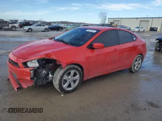 2016 Dodge Dart SXT with VIN 1C3CDFBA0GD609770, listed as a Copart auction lot 89378545 with 206,272 mi miles and Salvage Title. Bid and sale history available at carsss.com. Image 1.