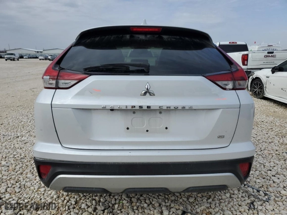 2022 Mitsubishi Eclipse Cross SE with VIN JA4ATWAA2NZ045931, listed as a Copart auction lot 44784505 with 55,340 mi miles and Salvage Title. Bid and sale history available at carsss.com. Image 6.