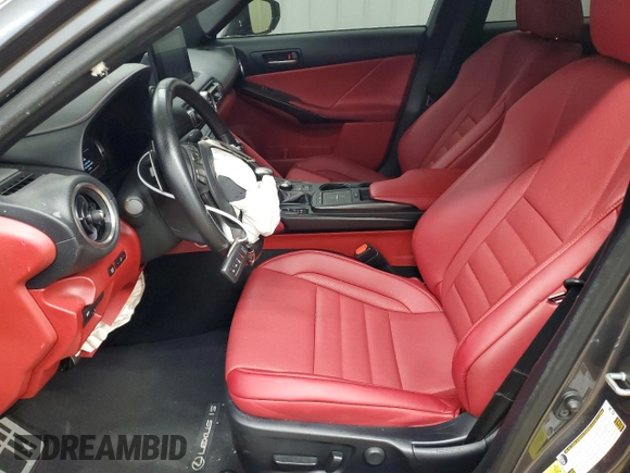 2021 Lexus IS 350 F Sport z VIN JTHGZ1B29M5044353, wystawiony jako Copart lot #49148345 z przebiegiem 37 496 mil mil oraz Czysty tytuł • Clean title. Historia ofert i sprzedaży dostępna na DreamBid. Obrazek 7.