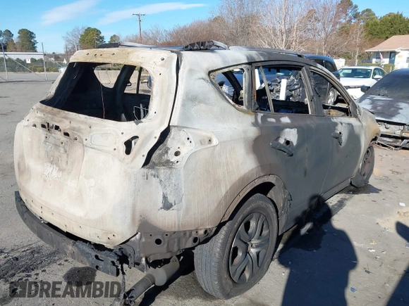 2018 Toyota RAV4 LE with VIN JTMZFREV7JJ186405, listed as a IAAI auction lot 41439445 with 1 mi miles. Bid and sale history available at carsss.com. Image 4.