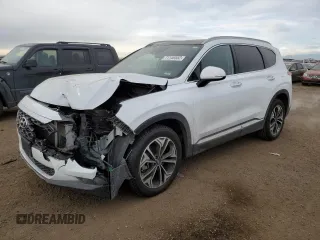 2019 Hyundai Santa Fe Ultimate with VIN 5NMS5CAA8KH022544, listed as a Copart auction lot 71146552 with 46,417 mi miles. Bid and sale history available at carsss.com. Image 1.