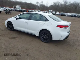 2023 Toyota Corolla SE with VIN 5YFP4MCE5PP141325, listed as a IAAI auction lot 41710864 with 16,230 mi miles and . Bid and sale history available at DreamBid. Image 3.