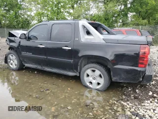 2008 Chevrolet Avalanche LTZ with VIN 3GNFK12328G105235, listed as a Copart auction lot 56678465 with 160,447 mi miles and Salvage title. Bid and sale history available at DreamBid. Image 2.