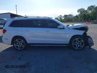 2017 Mercedes-Benz GLS 550 with VIN 4JGDF7DE4HA811719, listed as a IAAI auction lot 42039920 with 91,395 mi miles and . Bid and sale history available at DreamBid. Image 14.